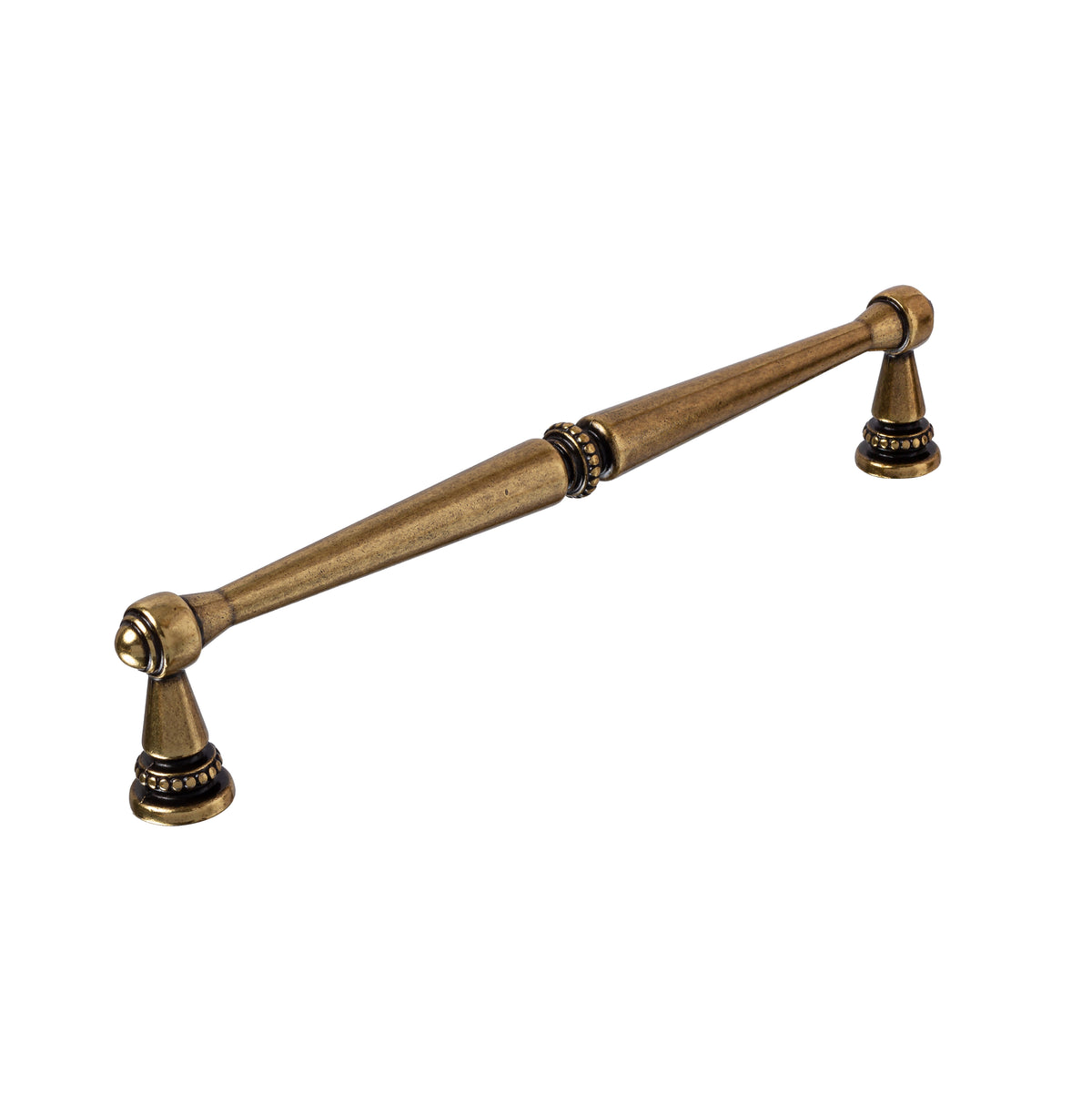 Antique Brass "Bellagio" Traditional Cabinet Knob and Drawer Pull