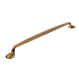 Antique Brass "Trento" Transitional Cabinet Knob and Drawer Pull