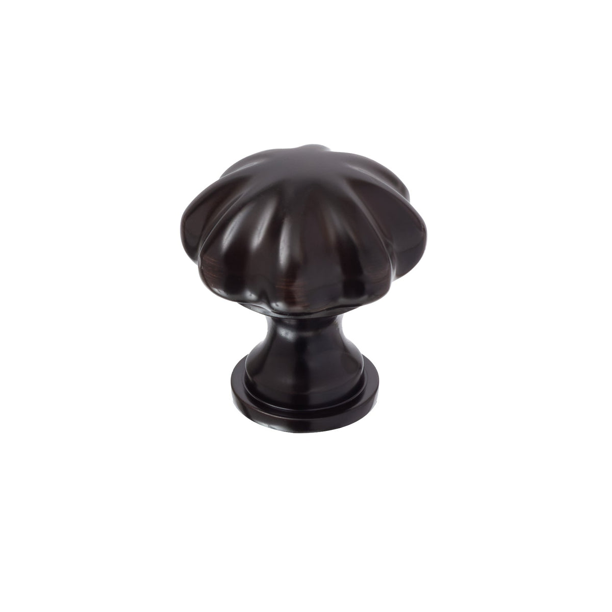 Oil Rubbed Bronze "Heritage" Flower Cabinet Knob