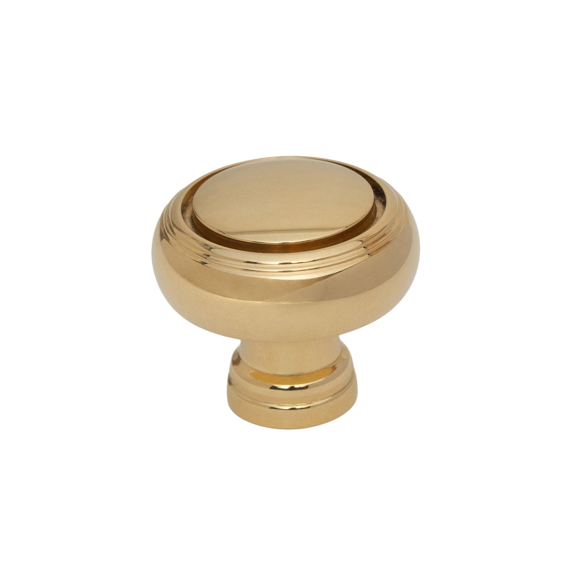 Polished Brass "Heritage No.2" Cabinet Knobs and Wire Pulls