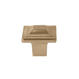 Champagne Bronze "Moderna" Drawer Pulls and Cabinet Knobs
