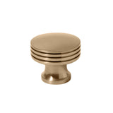 Champagne Bronze "Moderna" Drawer Pulls and Cabinet Knobs