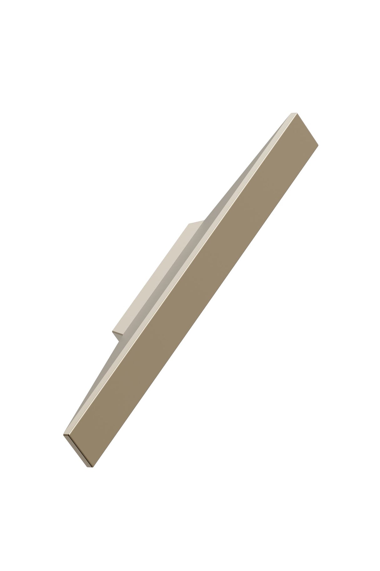 Brushed Bronze "Facet" Drawer Pulls - Euro • Knobs