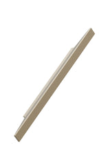 Brushed Bronze "Facet" Drawer Pulls - Euro • Knobs