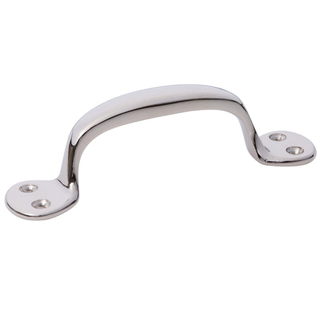 Polished Nickel "Emile" Drawer Pull - Forge Hardware Studio