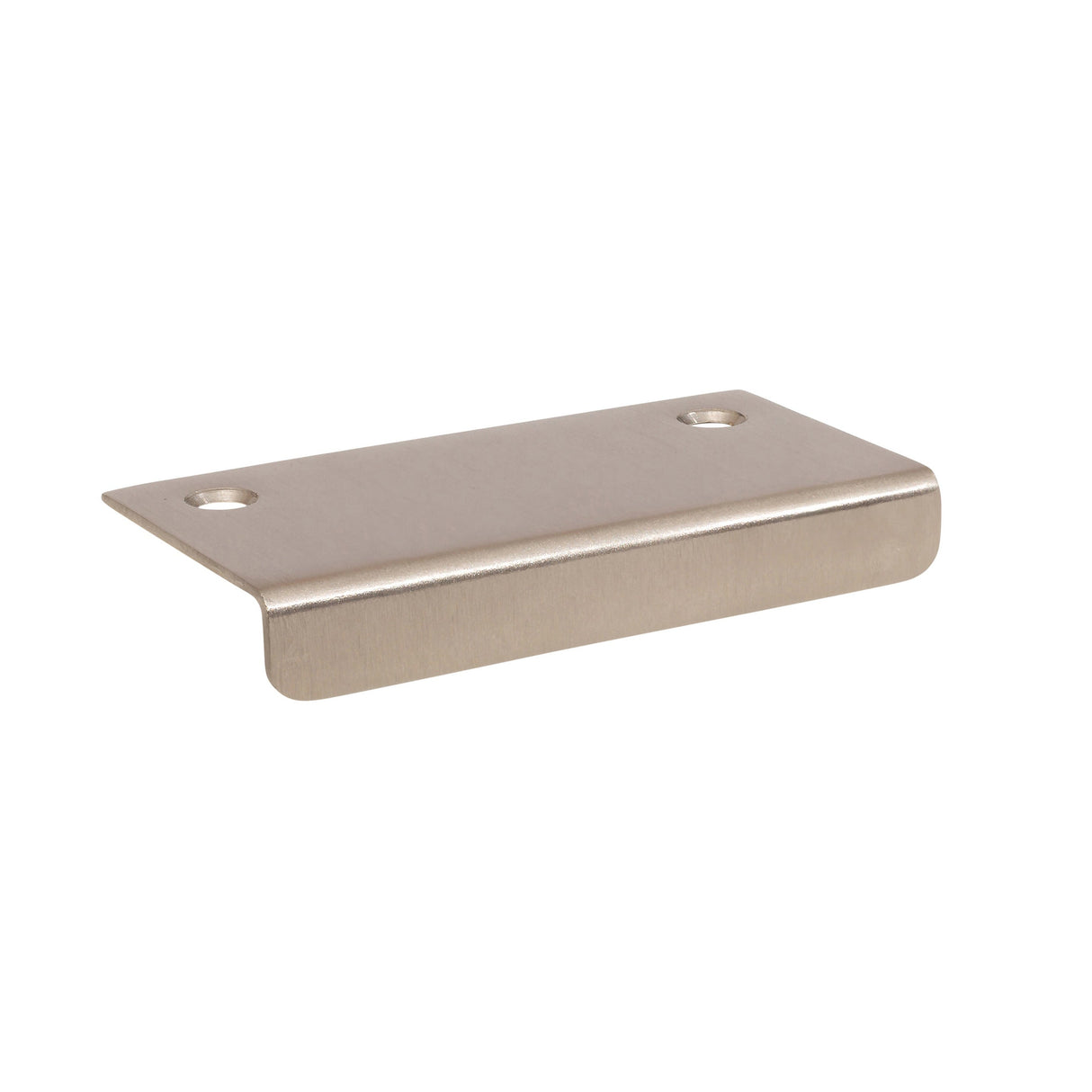Satin Nickel "Forme" Edge Drawer Pulls - Industry Hardware