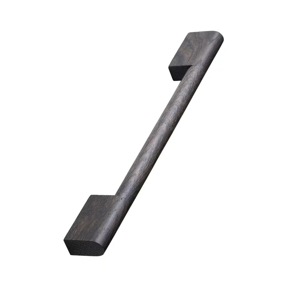 Dark Brown Oak Wood "Fortis" Drawer Pulls