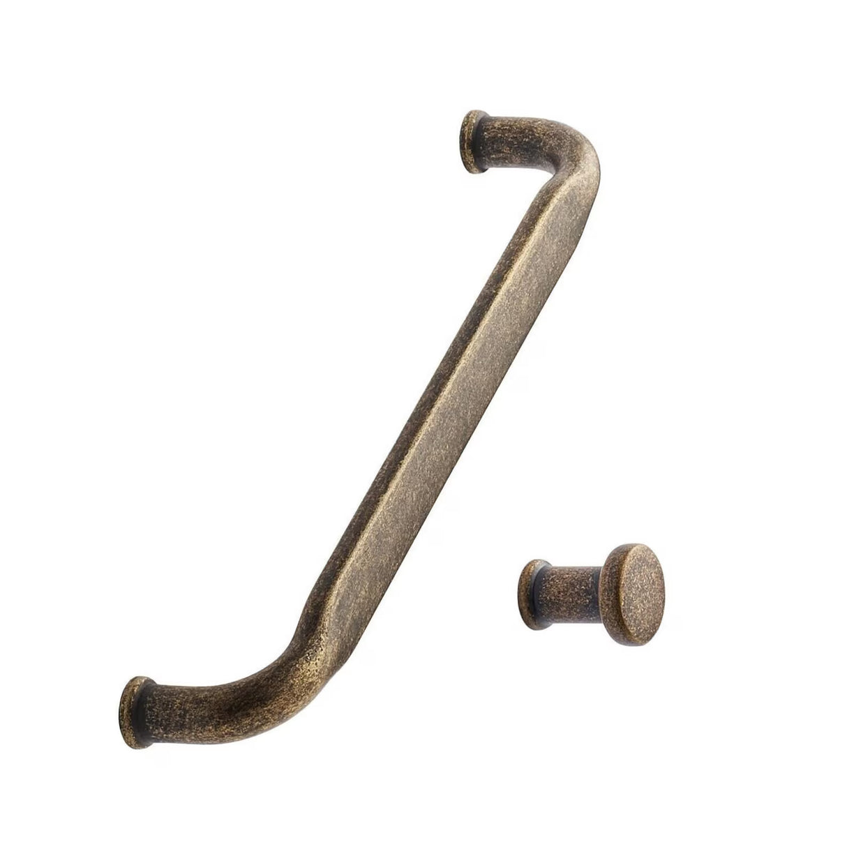 Bronze Antique "Gate" Knob and Drawer Pull