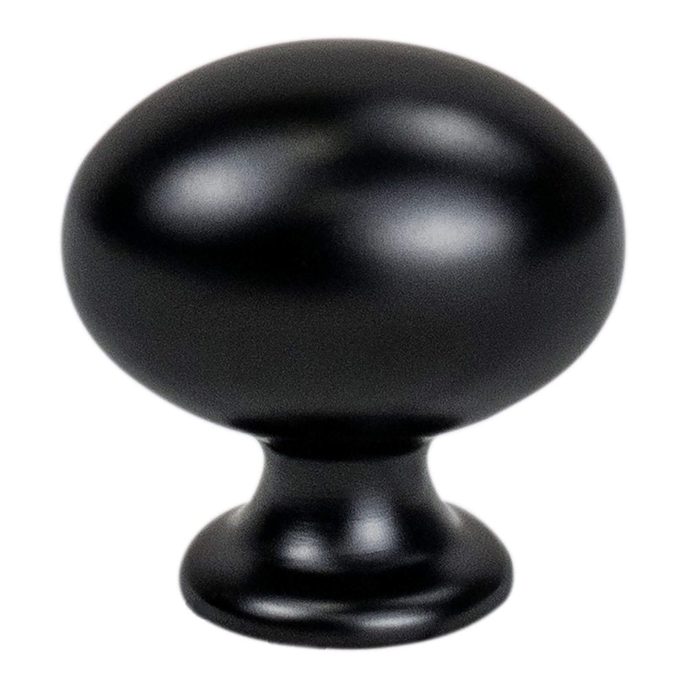 Matte Black "Bellamy" Cabinet Knob and Drawer Pulls
