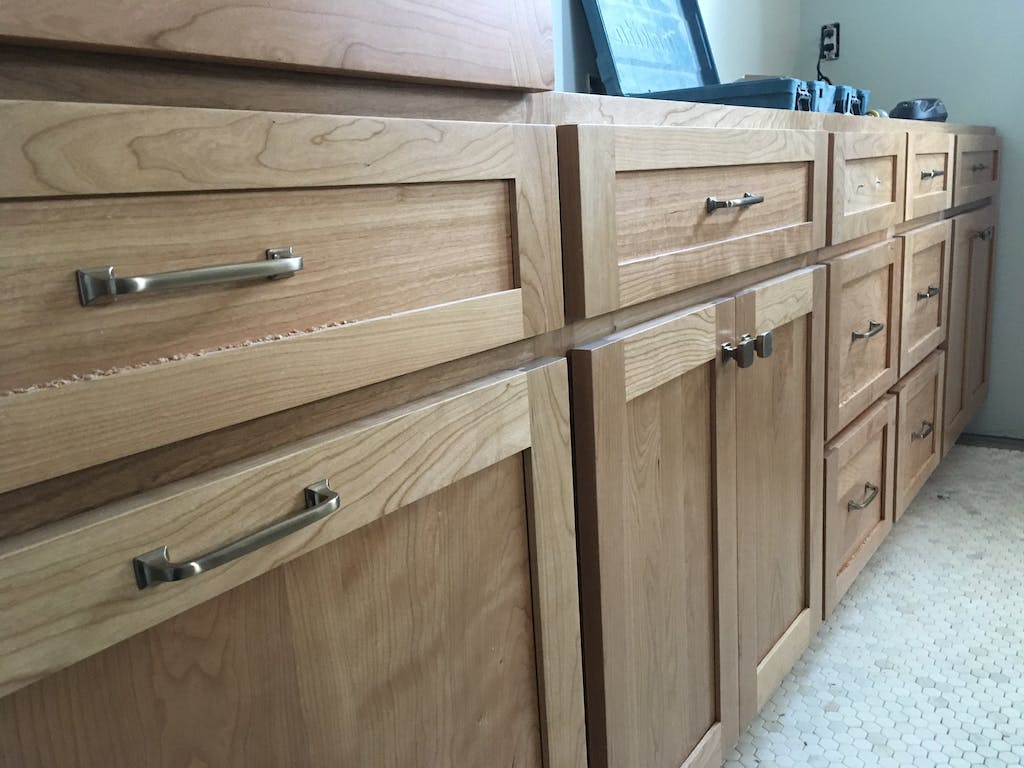 Champagne Bronze Loft Cabinet Knob and Drawer Pulls – Forge Hardware  Studio