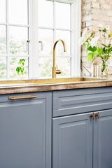 Knurled Backplate Antique Bronze "Manor" Knobs and Drawer Pulls - Forge Hardware Studio