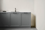 Matte Black "Motion" Knob and Drawer Pull