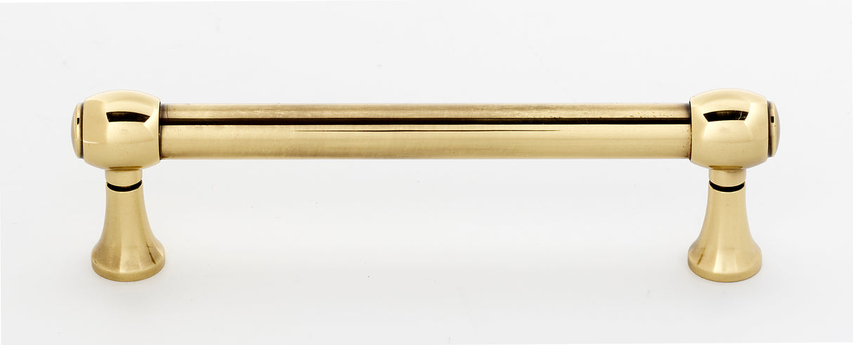 Aged Polished Brass "Solace" Cabinet Knobs and Drawer Pulls - Forge Hardware Studio