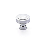 Polished Chrome "Elite Geometric" Cabinet Knobs and Drawer Pulls