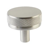 Knurled T-Bar Satin Nickel Cabinet Knobs and Drawer Pulls