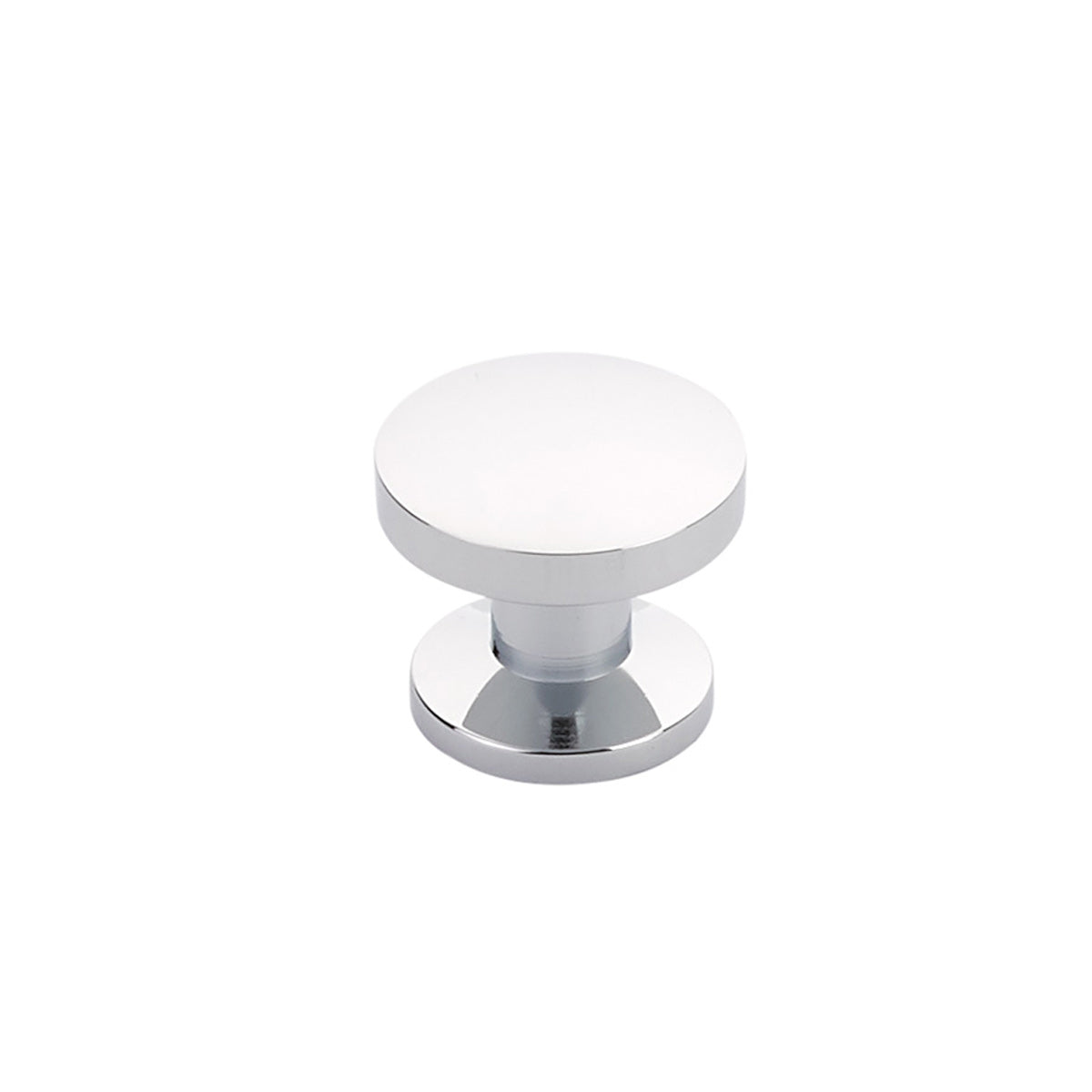 Polished Chrome "Milli" Square Cabinet Knobs and Drawer Pulls