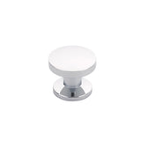 Polished Chrome "Milli" Square Cabinet Knobs and Drawer Pulls