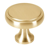 Satin Brass "Solace" Cabinet Knobs and Drawer Pulls