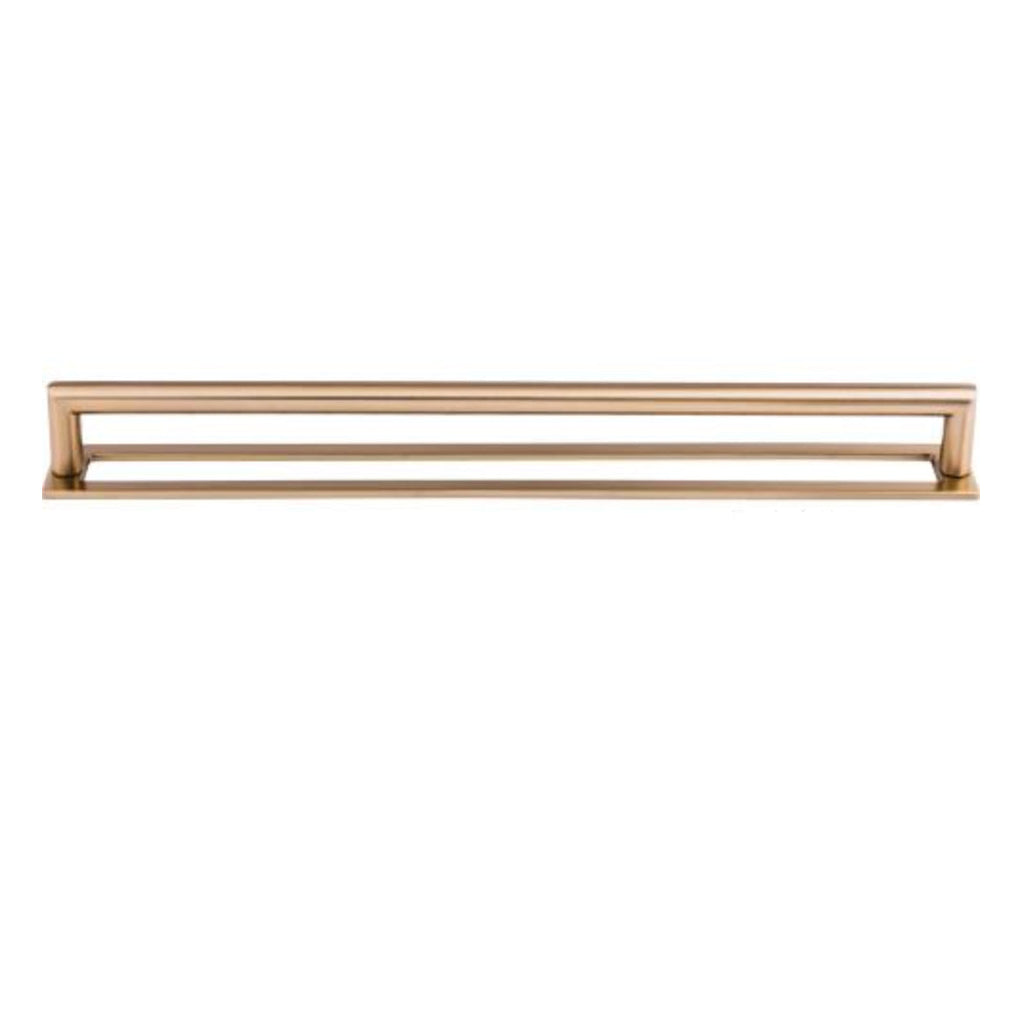 Champagne Bronze "City" Drawer Pulls and Knob with Backplate - Forge Hardware Studio