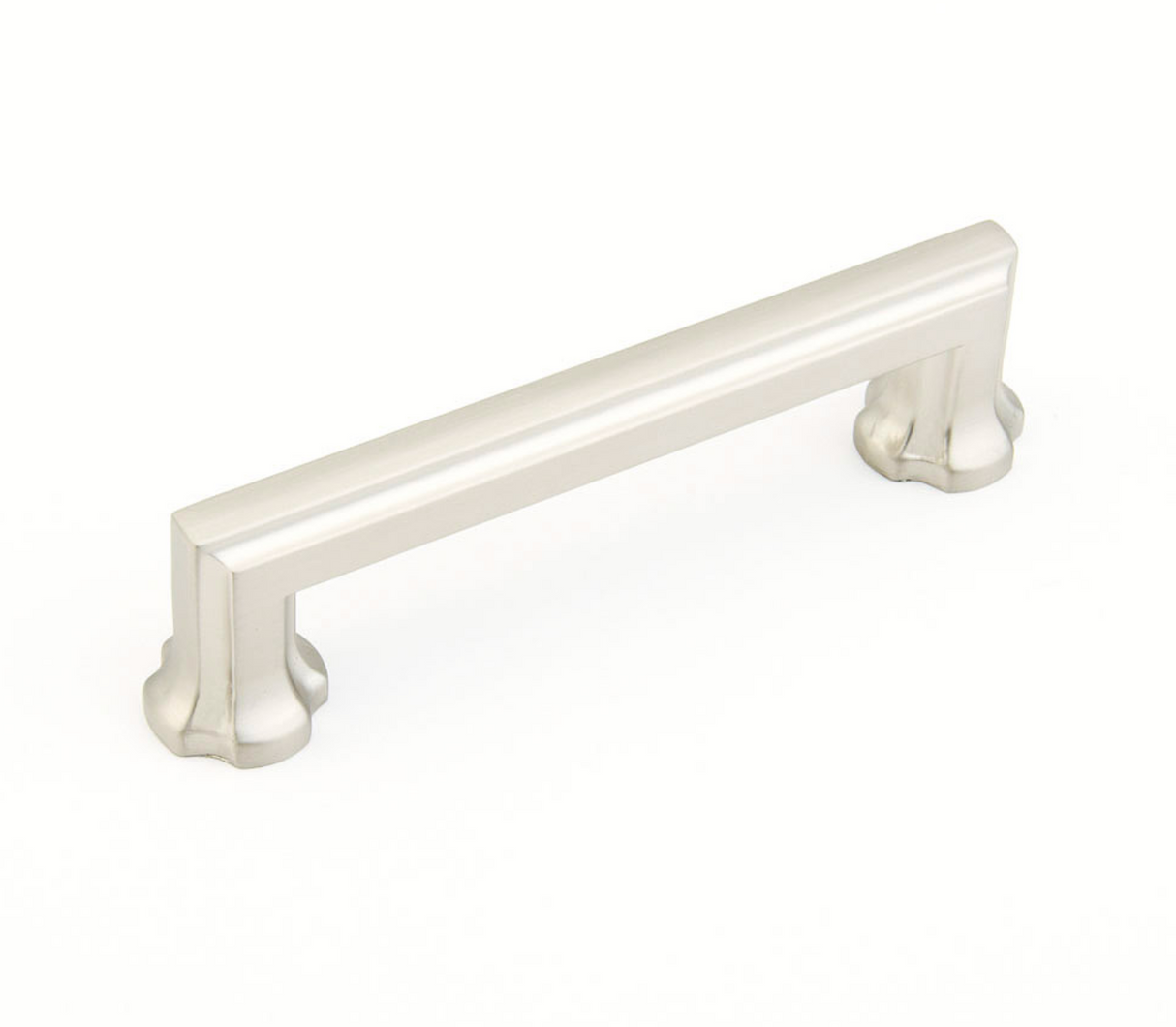 Satin Nickel "Regal" Cabinet Knobs and Drawer Pull - Forge Hardware Studio