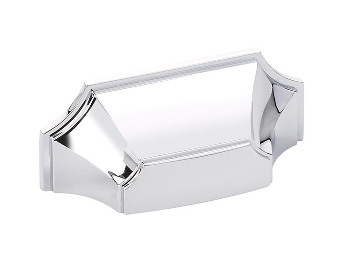 Polished Chrome "Regal" Cabinet Knobs and Drawer Pulls - Forge Hardware Studio
