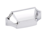 Polished Chrome "Regal" Cabinet Knobs and Drawer Pulls - Forge Hardware Studio