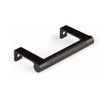 Matte Black "Converse" Knurled Edge Tab Drawer Pulls - Forge Hardware Studio