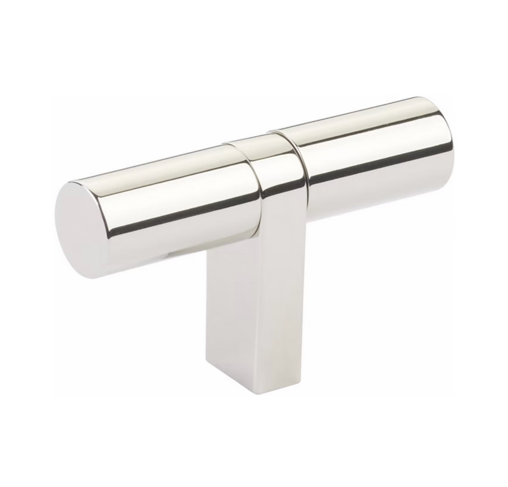 Smooth Select Polished Nickel Cabinet Knobs and Drawer Pulls - Forge Hardware Studio