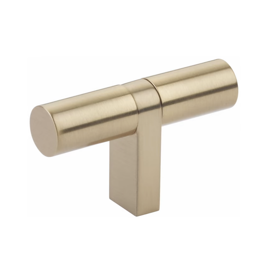 Smooth Select Champagne Bronze Cabinet Knobs and Drawer Pulls - Forge Hardware Studio