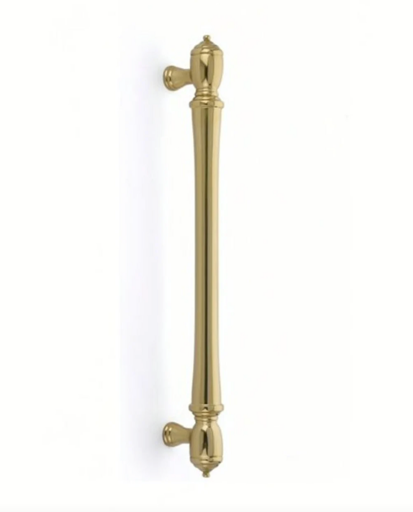 Polished Brass "Heritage" Appliance Pull- Kitchen Appliance Handles - Forge Hardware Studio