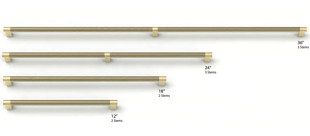 Knurled "Converse" Polished Chrome Cabinet Knobs and Drawer Pulls - Forge Hardware Studio