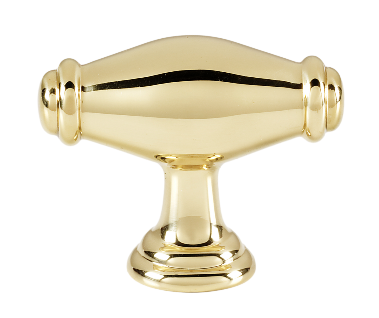 Unlacquered Brass "Perry" Cabinet Knobs and Drawer Pulls - Industry Hardware