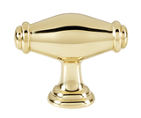 Unlacquered Brass "Perry" Cabinet Knobs and Drawer Pulls - Industry Hardware