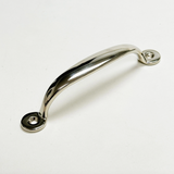 Polished Nickel "Everly" Screen Door and Drawer Pulls - Forge Hardware Studio