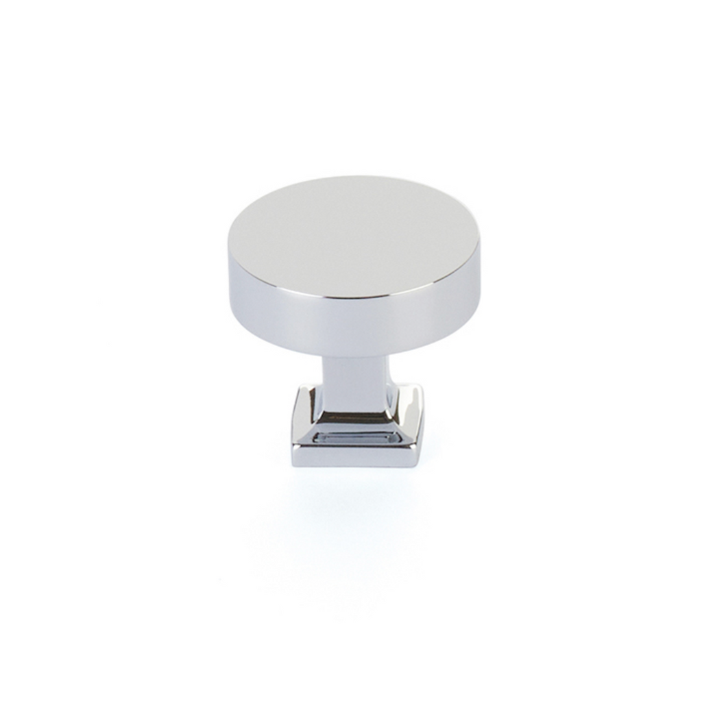 Polished Chrome "Neal" Cabinet Knobs and Pulls Cabinet Hardware - Forge Hardware Studio