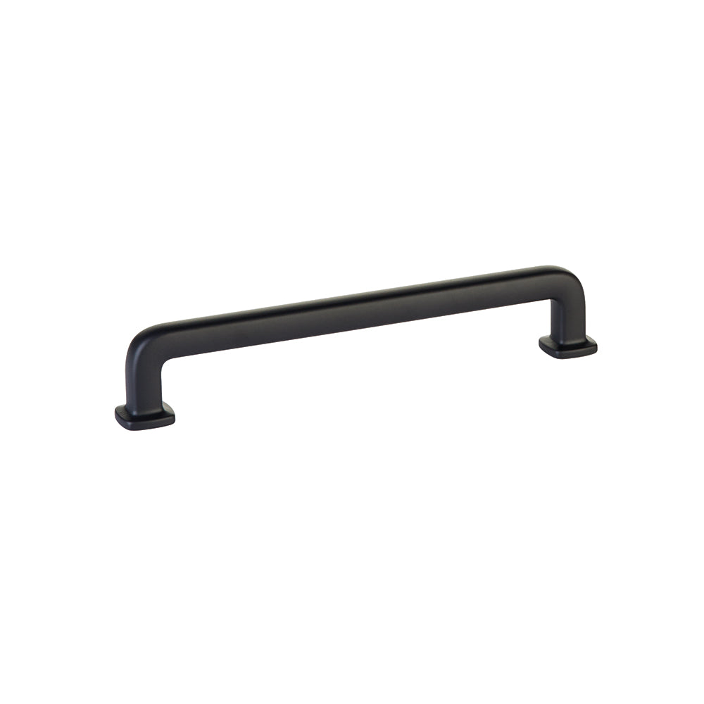 Matte Black "Elegance" Drawer Pulls and Cabinet Knobs - Forge Hardware Studio