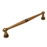 Antique Brass "Bellagio" Traditional Cabinet Knob and Drawer Pull