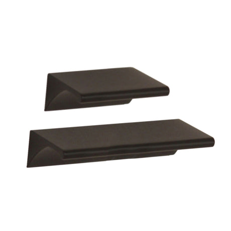 Bronze "Graham" Tab Drawer Pull - Forge Hardware Studio