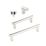 Smooth Polished Nickel Cabinet Knobs and Drawer Pulls