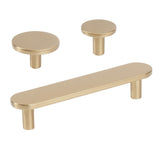 Champagne Bronze "Arlow" Drawer Pulls and Cabinet Knobs - Forge Hardware Studio