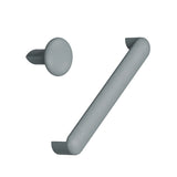 Dusty Blue "Volumi" Cabinet Knob and Drawer Pull