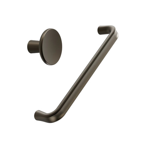 Dark Bronze "Terra" Cabinet Knob and Drawer Pulls - Forge Hardware Studio