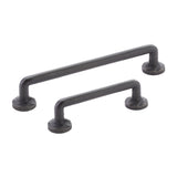 Rustic Bronze "Aspen" Curve Drawer Pull