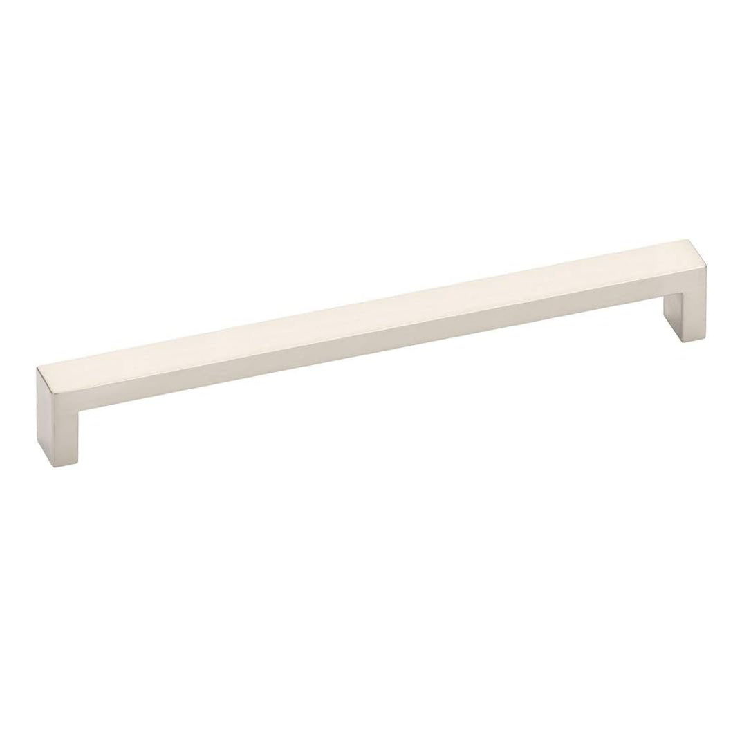 Modern Rectangular Keaton Cabinet Knobs and Drawer Pulls in Satin Nickel - Forge Hardware Studio