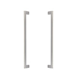 Door Pulls 12" "Luxe" Handle Back to Back Hardware for Interior Sliding and Barn Doors - Forge Hardware Studio