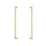 Door Pulls 12" "Luxe" Handle Back to Back Hardware for Interior Sliding and Barn Doors - Forge Hardware Studio