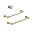 Polished Brass "Lounge" Cabinet Knob and Wire Drawer Pulls - Euro • Knobs