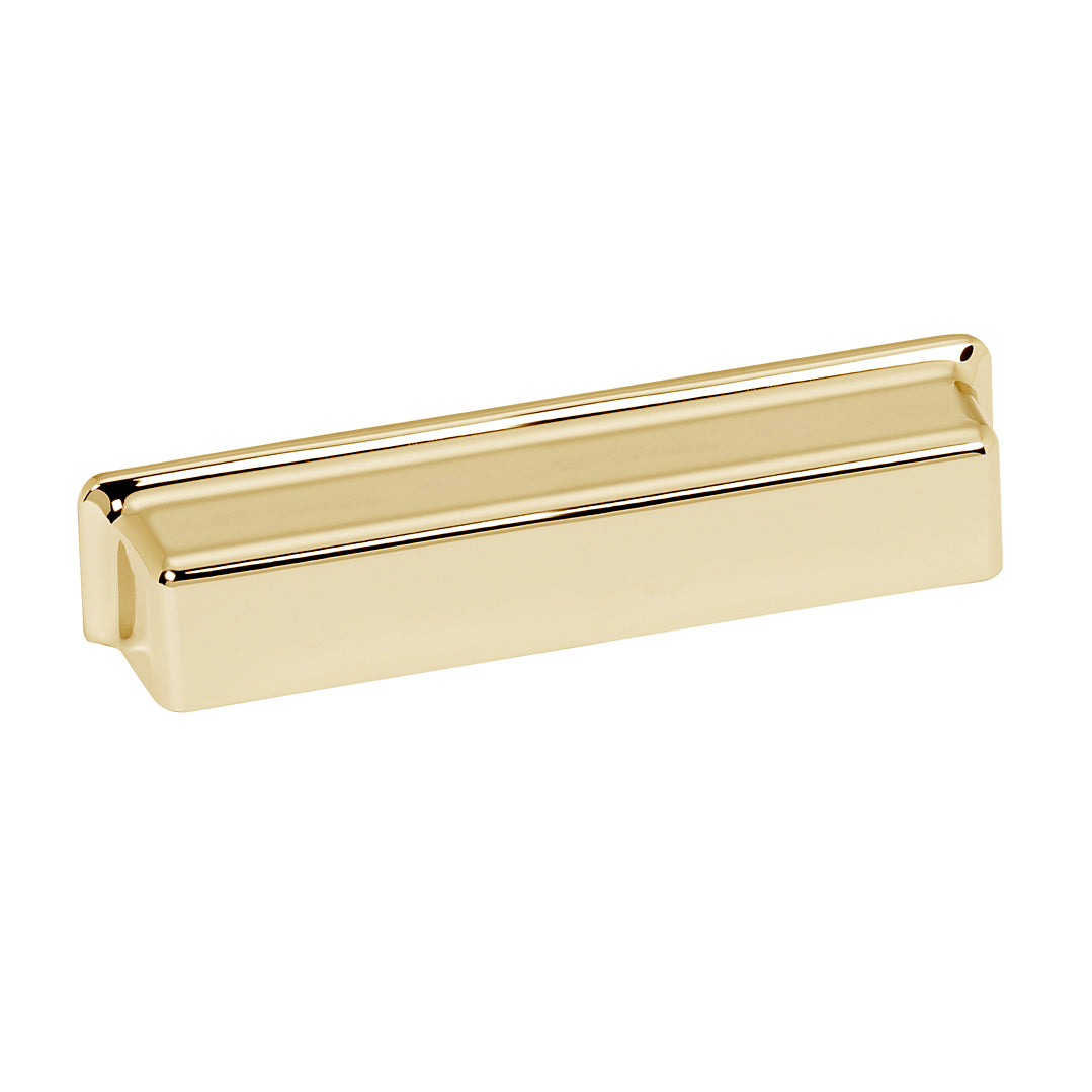 Unlacquered Brass "Kensington" Mission Style Cabinet Hardware