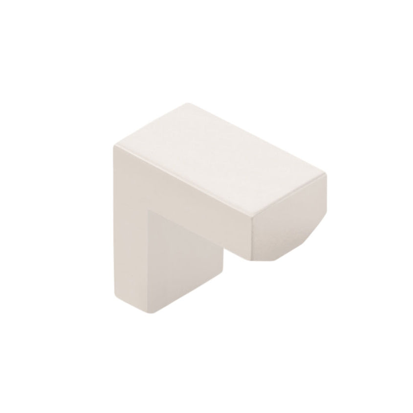 Modern Rectangular Keaton Cabinet Knobs and Drawer Pulls in Satin Nickel - Forge Hardware Studio