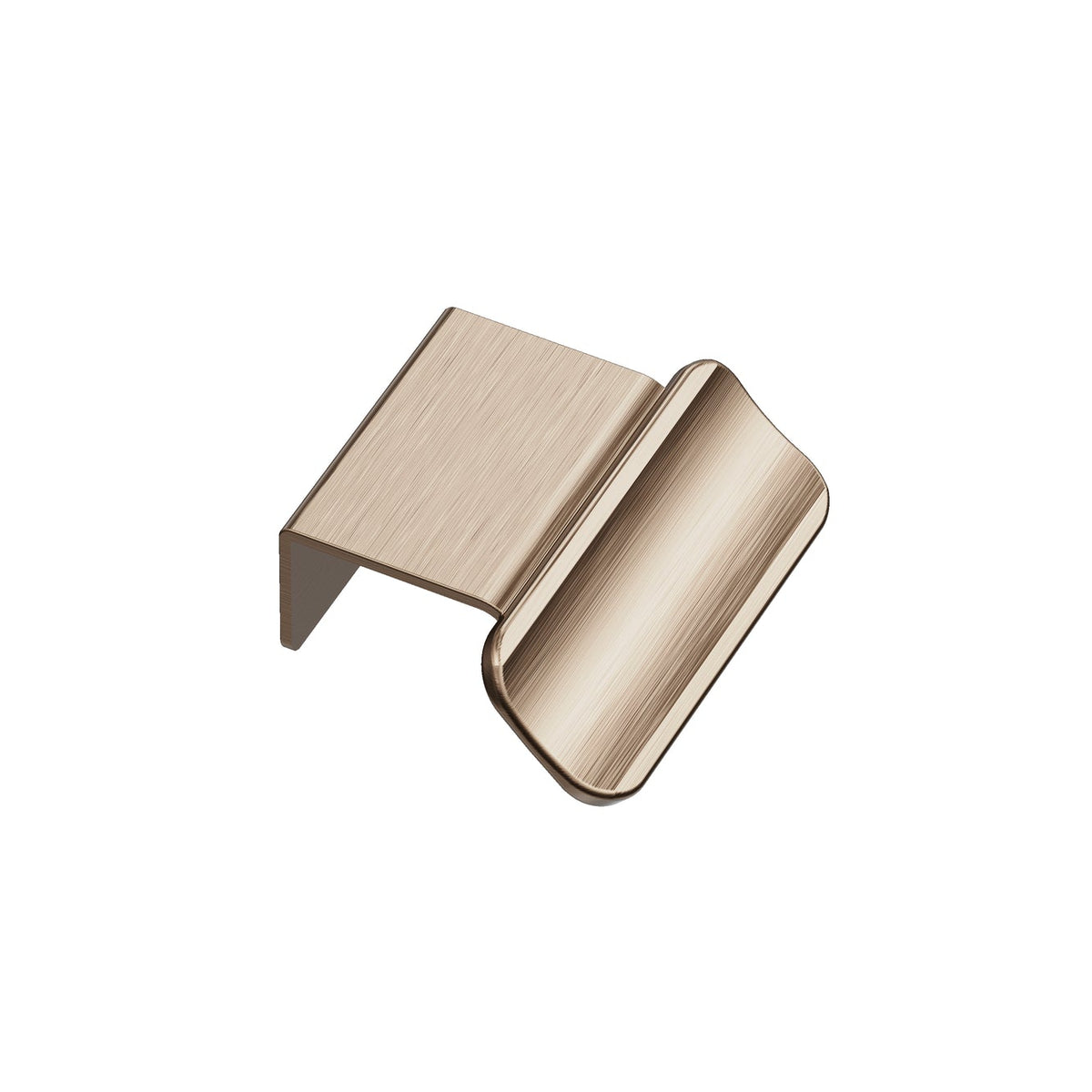 Brushed Brass "Volet" Cabinet Drawer Pulls - Forge Hardware Studio